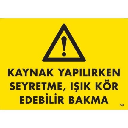 Kaynak Yapılırken Seyretme
