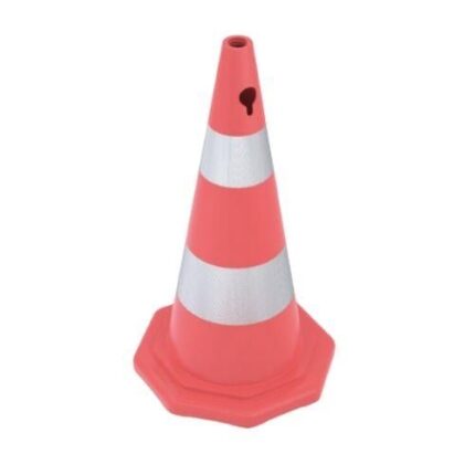 70 cm Ekonomik Trafik Konisi Reflektörlü Plastik Duba