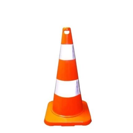 75 cm PVC Trafik Konisi Dörtgen