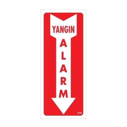 Yangın Alarm Uyarı Levhası