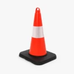 Ağırlıklı PVC Trafik Konisi Ağırlıklı Duba 50 cm