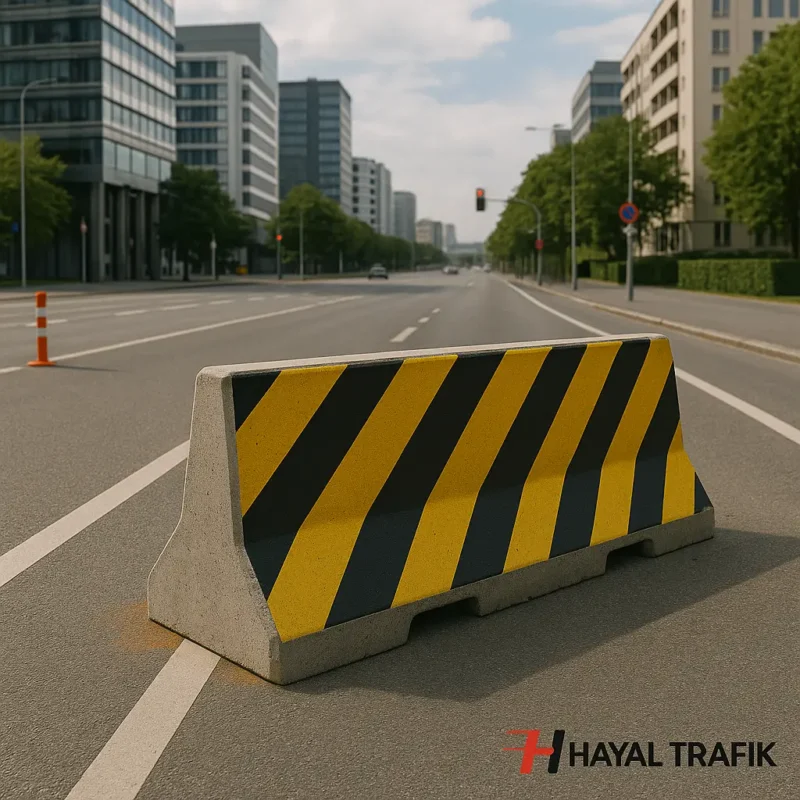Beton Yol Bariyeri Boya Uygulaması ile Etkin Görünürlük