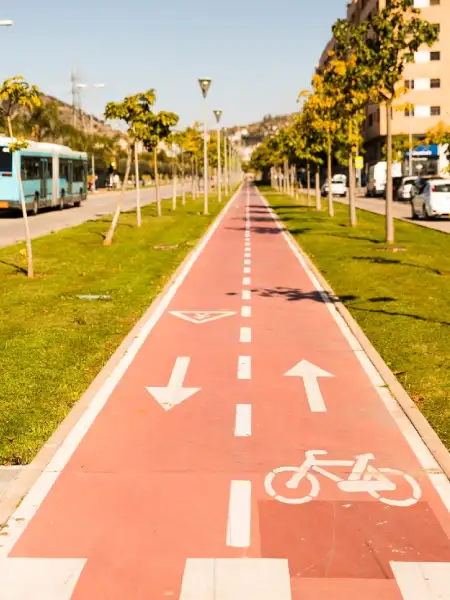 Bisiklet Yolu ve Spor Sahası Çizgisi