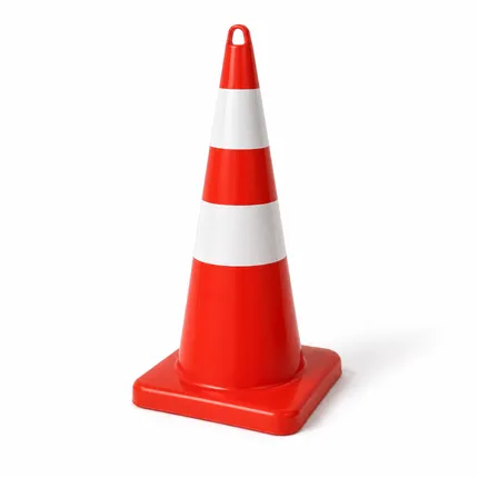 Ekonomik 75 cm PPC Trafik Konisi