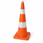 Ekonomik TPE Trafik Konisi 90cm