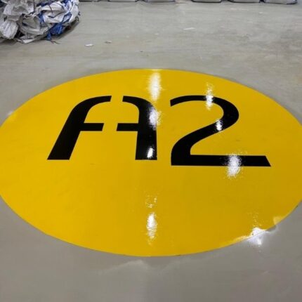 Fabrika Yol Çizgi Zemin Boyası
