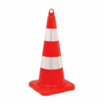 PVC Trafik Konisi Çift Reflektifli 75cm
