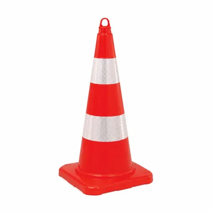 PVC Trafik Konisi Çift Reflektifli - 90cm