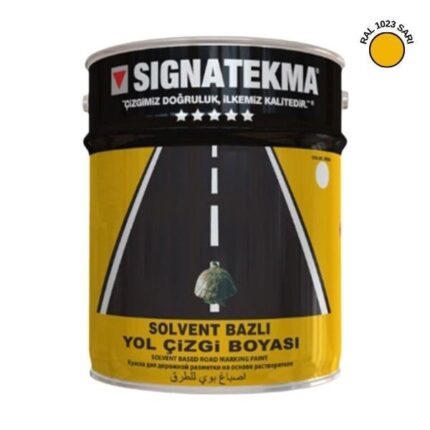 Constance Mma Esaslı Akrilik Yol Çizgi Boyası Sarı 25 kg