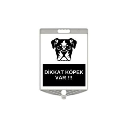 Dikkat Köpek Var Uyarı Levhası