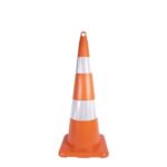 Ekonomik 75 cm PVC Trafik Konisi