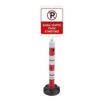 Garaj Kapısı Park Etmeyiniz Levhalı 120 cm Duba