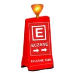 Flaşör Lambalı Eczane Tabelası Eczane Dubası