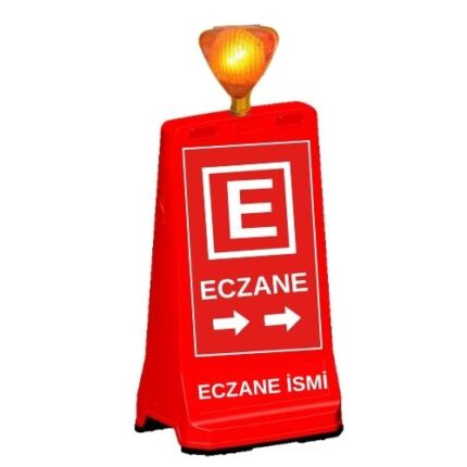 Flaşör Lambalı Eczane Tabelası Eczane Dubası