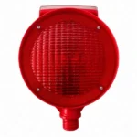 kırmızı yuvarlak solar flaşör lamba evelüx 11814 FL S