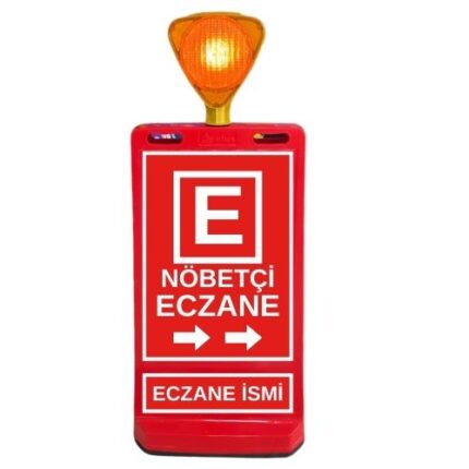 Lambalı Eczane Tabelası Eczane Dubası