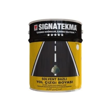 Signaline Alkid Esaslı Yol Çizgi Boyası Sarı 25 kg