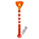 Üçgen Sarı Solar Flaşörlü 100 cm Delinatör Seti