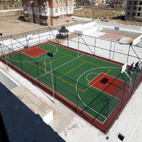 Spor Alanı Boya Uygulaması