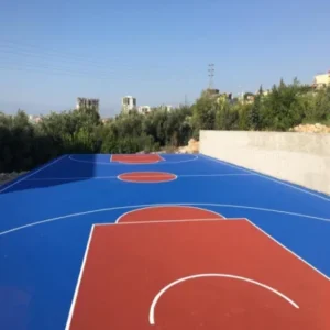 Spor Alanı Boya Uygulaması