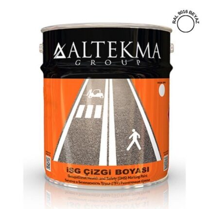 Beyaz Fabrika Yol Çizgi Boyası 5 Kg