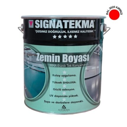 Kırmızı Zemin Boyası 20 kg