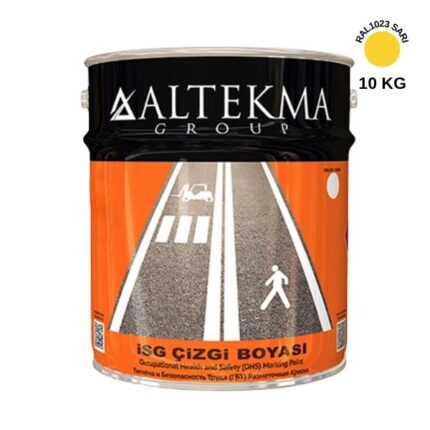 Sarı Fabrika Yol Çizgi Boyası 10 kg