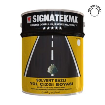 Beyaz Yol Çizgi Boyası 25 Kg