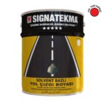 Kırmızı Yol Çizgi Boyası 25 Kg