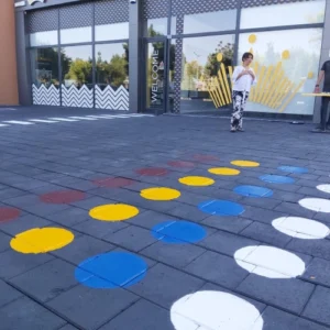 Okul Bahçesi ve Oyun Alanları Çizgi Uygulamaları