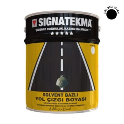 Siyah Yol Çizgi Boyası 25 Kg
