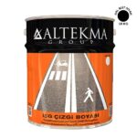 Siyah Fabrika Yol Çizgi Boyası 10 Kg