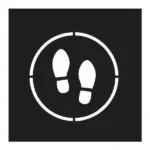 Ayak İzi Boyama Şablonu