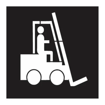 Forklift Boyama Şablonu