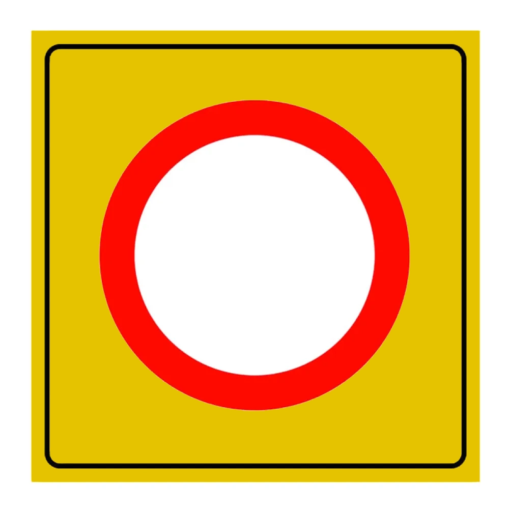 Taşıt Trafiğine Kapalı Yol İşareti Levhası Yol Bakım Onarım Tabelası TT-5 Taşıt Trafiğine Kapalı Yol İşareti Levhası Yol Bakım Onarım Tabelası TT-5