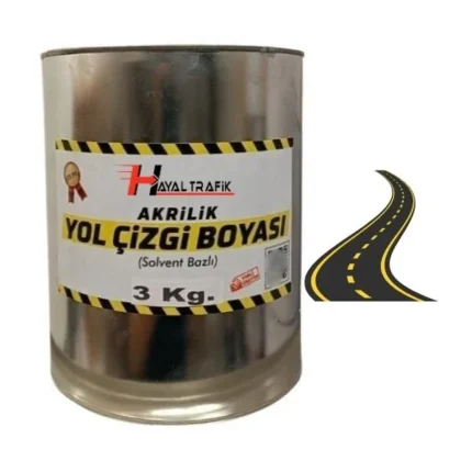 sarı akrilik beton boyası 3kg