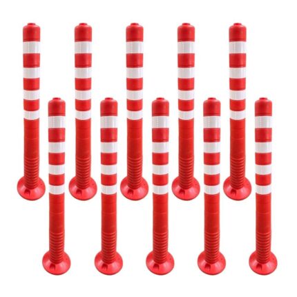 100 cm Ekonomik Turuncu Esnek Delinatör 10'lu Set