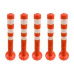 75 cm Ekonomik Turuncu Esnek Delinatör 5'li Se