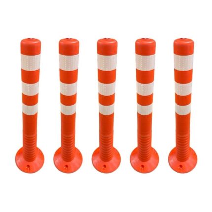 75 cm Ekonomik Turuncu Esnek Delinatör 5'li Se