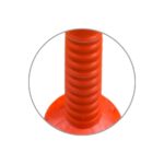 75 cm Ekonomik Turuncu Esnek Delinatör 5'li Set