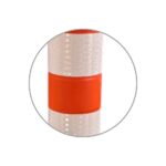 75 cm Ekonomik Turuncu Esnek Delinatör 5'li Set