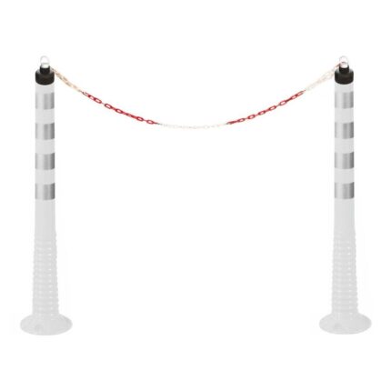 100 cm Beyaz Ekonomik Delinatör Duba 100 cm
