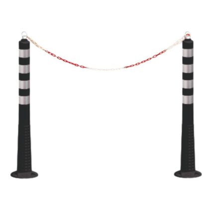 100 cm - Siyah Ekonomik Delinatör, Plastik Duba