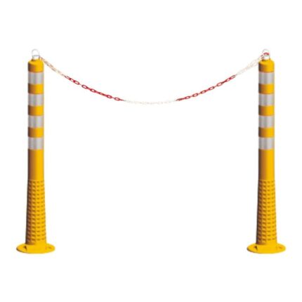 100cm - Sarı Ekonomik Delinatör, Plastik Duba