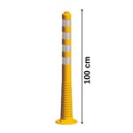 100cm Sarı Ekonomik Delinatör, Plastik Duba