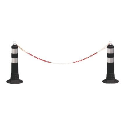 45cm - Siyah Ekonomik Delinatör, Plastik Duba