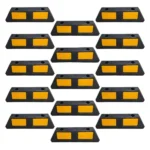50 cm kauçuk otopark araç stoperi 15li set