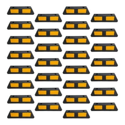 50 cm kauçuk otopark araç stoperi 30lu set