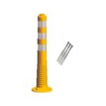 75cm - Sarı Ekonomik Delinatör, Plastik Duba