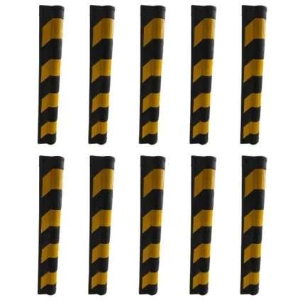 otopark kolon köşe koruma bariyeri kauçuk oval tip 10lu set
